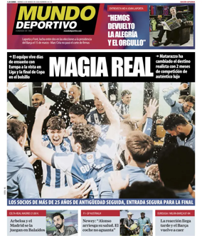 Cover of Mundo Deportivo (Gipuzkoa)