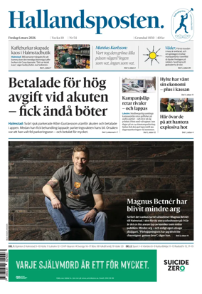 Cover of Hallandsposten