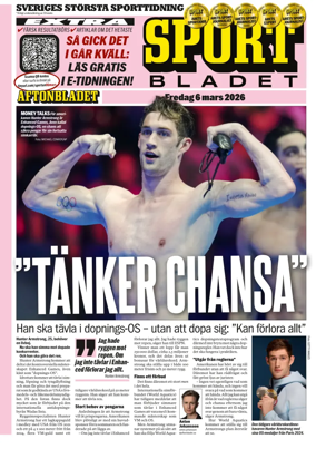 Cover of Sportbladet