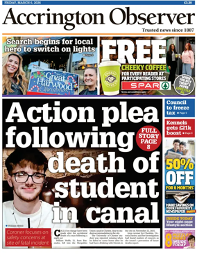 Cover of Accrington Observer
