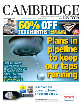 Cover of Cambridge News