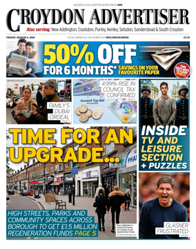 Cover of Croydon Advertiser