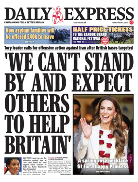 Cover of Daily Express