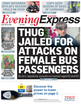 Cover of Evening Express
