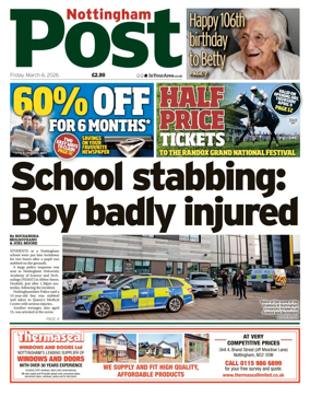 Cover of Nottingham Post