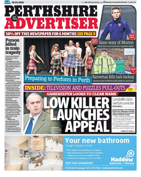 Cover of Perthshire Advertiser