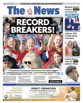 Cover of Portsmouth News