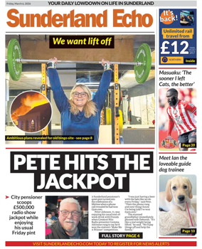 Cover of Sunderland Echo