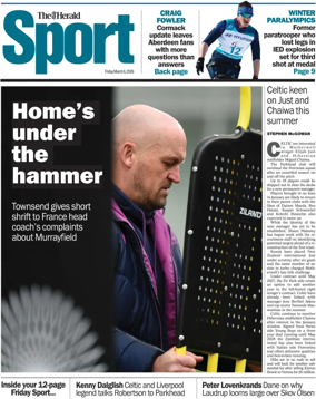Cover of Herald Sport