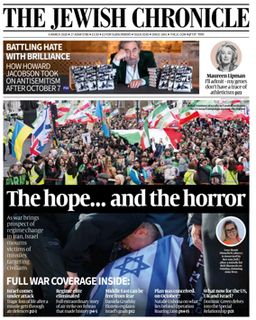Cover of The Jewish Chronicle