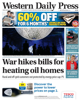 Cover of Western Daily Press