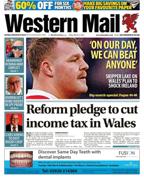 Cover of Western Mail