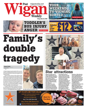 Cover of Wigan Evening Post
