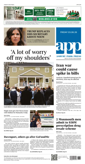 Cover of Asbury Park Press