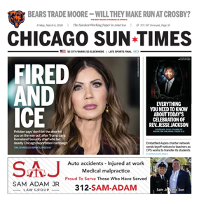 Cover of Chicago Sun-Times