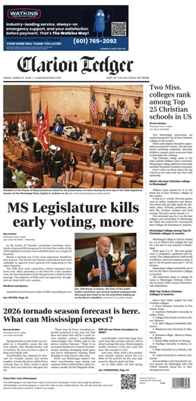 Cover of Clarion Ledger