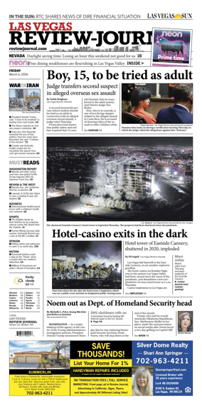 Cover of Las Vegas Review-Journal