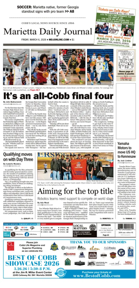 Cover of Marietta Daily Journal
