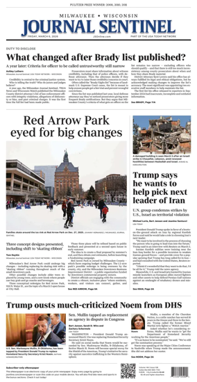 Cover of Milwaukee Journal Sentinel