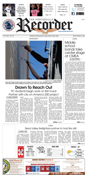 Cover of Porterville Recorder