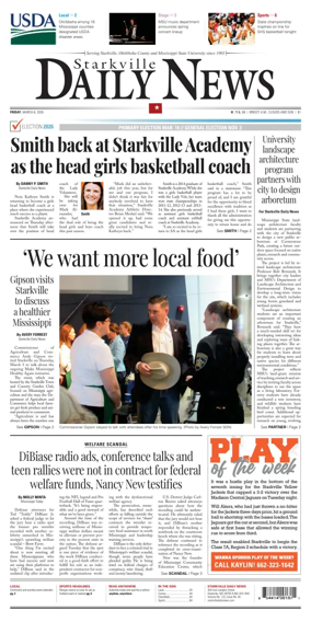 Cover of Starkville Daily News