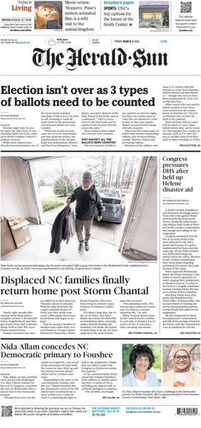 Cover of The Herald Sun