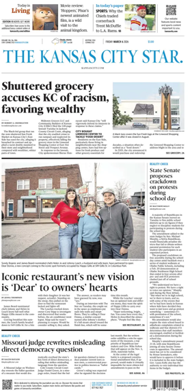 Cover of The Kansas City Star