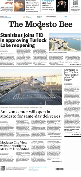 Cover of The Modesto Bee