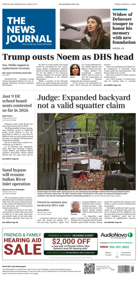 Cover of The News Journal