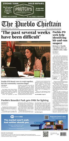 Cover of The Pueblo Chieftain