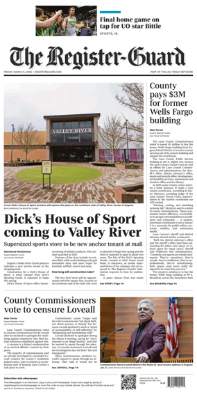 Cover of The Register-Guard