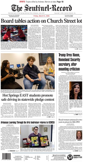 Cover of The Sentinel-Record