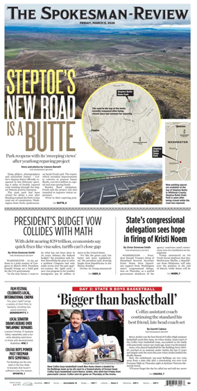 Cover of The Spokesman-Review (Spokane)