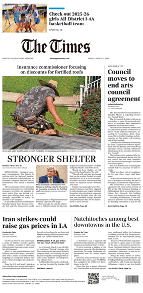 Cover of The Times (Shreveport)