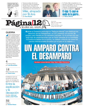 Cover of Pagina 12