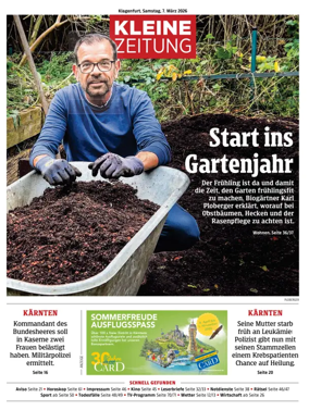 Cover of Kleine Zeitung Kaernten