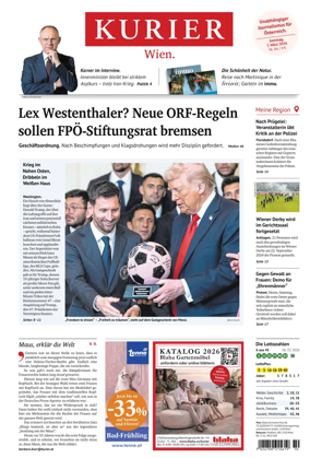 Cover of Kurier (Samstag)