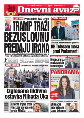 Cover of Dnevni avaz