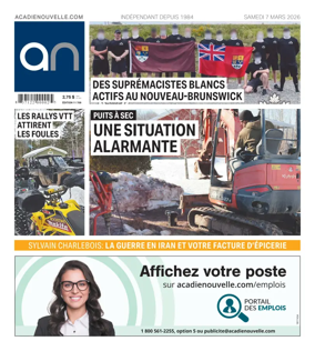 Cover of Acadie Nouvelle