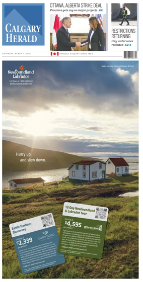 Cover of Calgary Herald
