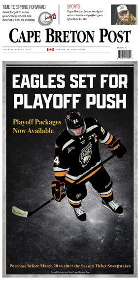 Cover of Cape Breton Post