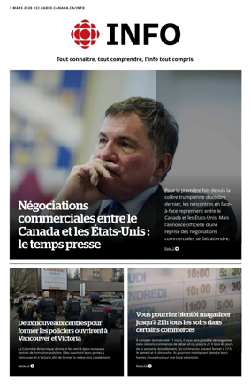 Cover of Radio-Canada Info