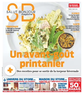 Cover of Le Journal de Quebec - Salut Bonjour Magazine
