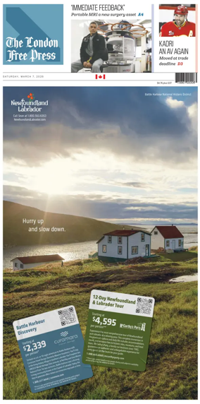 Cover of The London Free Press