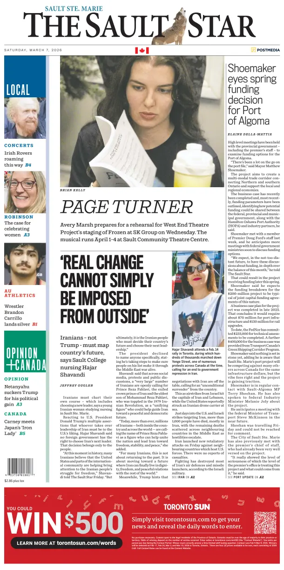 Cover of The Sault Star