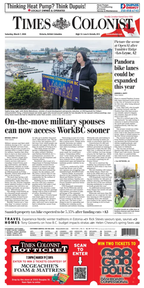 Cover of Times Colonist
