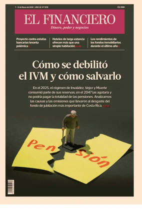 Cover of El Financiero (Costa Rica)
