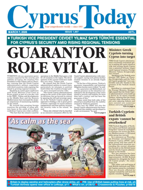 Cover of Cyprus Today