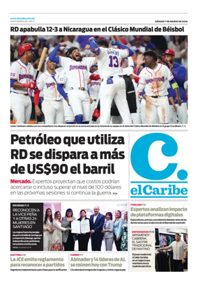 Cover of El Caribe