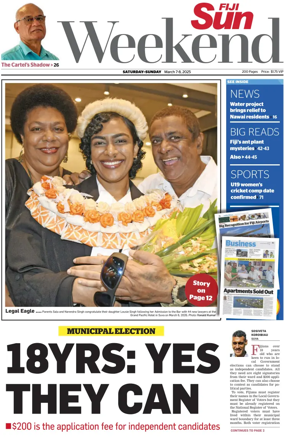 Cover of Fiji Sun